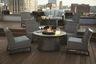 The Del Mar Woven Deep Seating Collection from Agio was the winner of an International Casual Furnishings Association’s Designer Excellence Award for Lounge Seating.