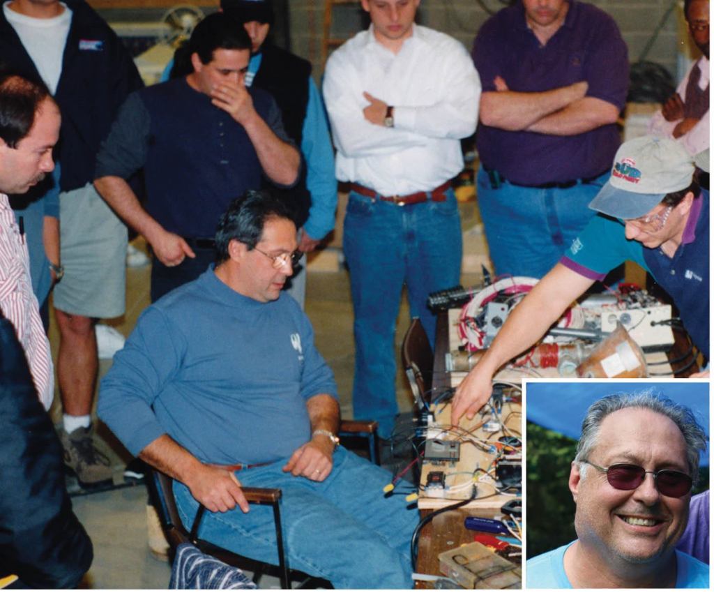 Foremost instructor: Penna taught spa technicians in the Northeast Spa & Pool Association how to troubleshoot spa packs using the relay board he created.