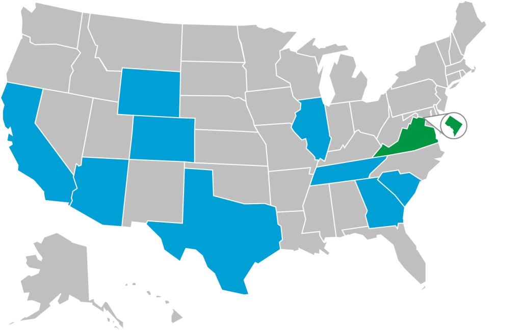 In code: So far, 10 states and Washington, D.C., have voted to adopt the code, as have some local jurisdictions. While some cities and counties across the country, plus Washington, D.C., enforce the ISPSC, only Virginia does so statewide. The remaining states have simply made it allowable for municipalities to adopt the language.