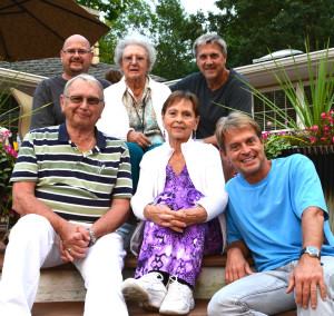 The family behind Arvidson Pools and Spas in Illinois.