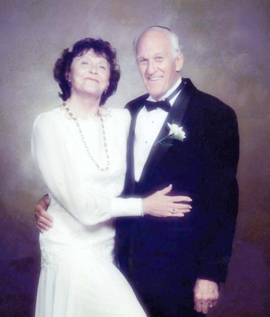 Lillian Rosenstock Rothberg with late husband Dr. Henry M. Rothberg.