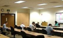 Los Angeles County pool pros take the exam for their technician certification.