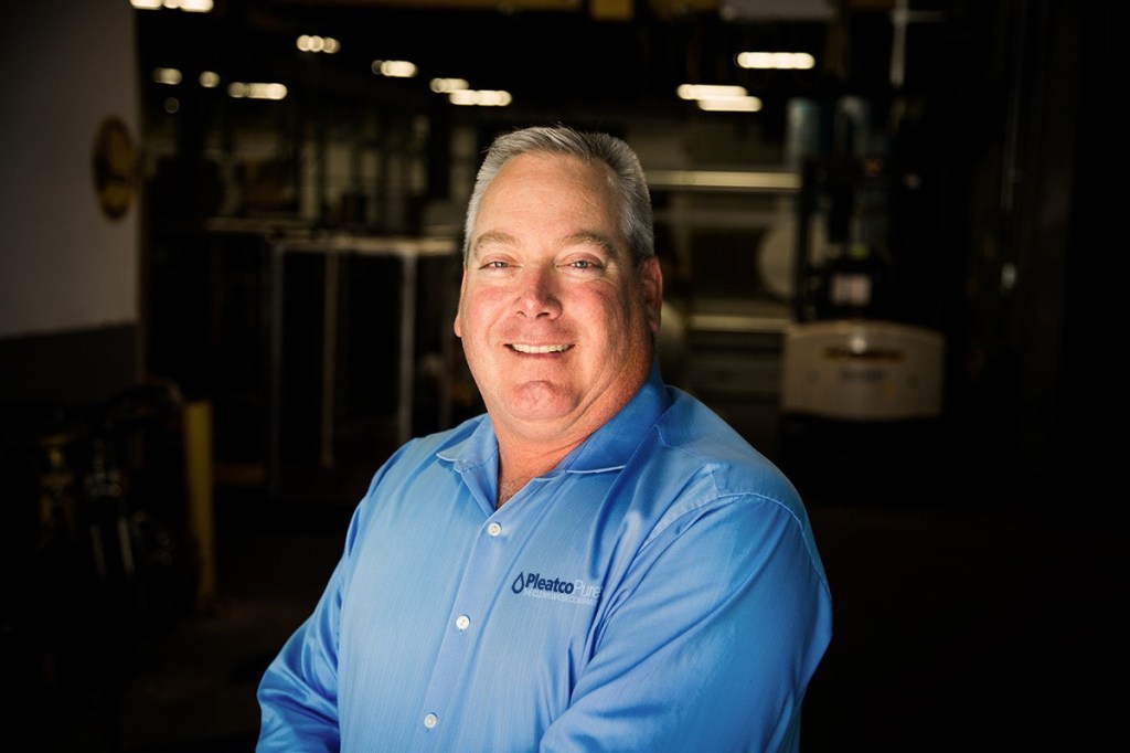 Scott Gleason, now VP of business development at Pleatco.