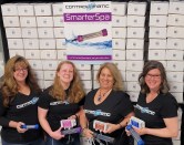 ControlOMatic key staffers, left to right: Senior Accounts Manager Karen Cooke, Senior Software Manager Elyssa Kohnke, Operations Manager Terri Van Wagner, and General Manager Melinda Kohnke.