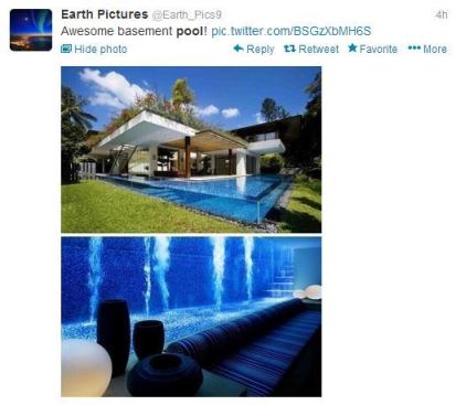 @Earth_Pics9&nbsp; calls this pool seen through the basement of the adjacent home "awesome," and we have to agree. Clearly see-through glass pool panels are&nbsp;gaining&nbsp;in popularity.&nbsp;PSNSocialService