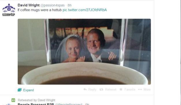 If you don't already follow&nbsp;
@passion4spas, you should. This clever and comical post had us laughing, so we headed on over to the user's feed to see what really was happening. Part jokes, part inspiration and part business, it's the perfect example of how to use Twitter. If you like what you find, be sure to RT a post here and there, and help spread the joy of hot tubs globally. #PSNSocialService