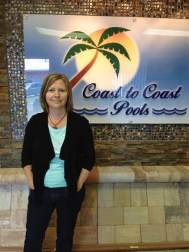 Jayne Gatano, Coast to Coast Pools: Jayne wears multiple hats and displays the perfect example of having a team attitude. She has worked extra hard to make our “machine” run smoothly and that things are handled correctly. She is a vital part to billing and communication with our weekly service customers. Her loyalty is second to none and sets an example for other employees.