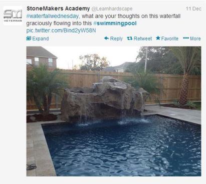 @Learnhardscape&nbsp;&nbsp;asked its followers for an opinion of this waterfall feature. How do you feel about the design?&nbsp;#PSNSocialService