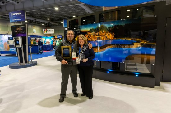 Best Booth 600+ sq ft: Hayward Pool Products