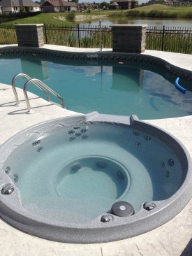 As homeowners become more particular about creating a cohesive backyard environment, drop-in spa shells are gaining popularity, according to Fox Pool Corp. Consumers like the design flexibility combined with all the bells and whistles of a hot tub.